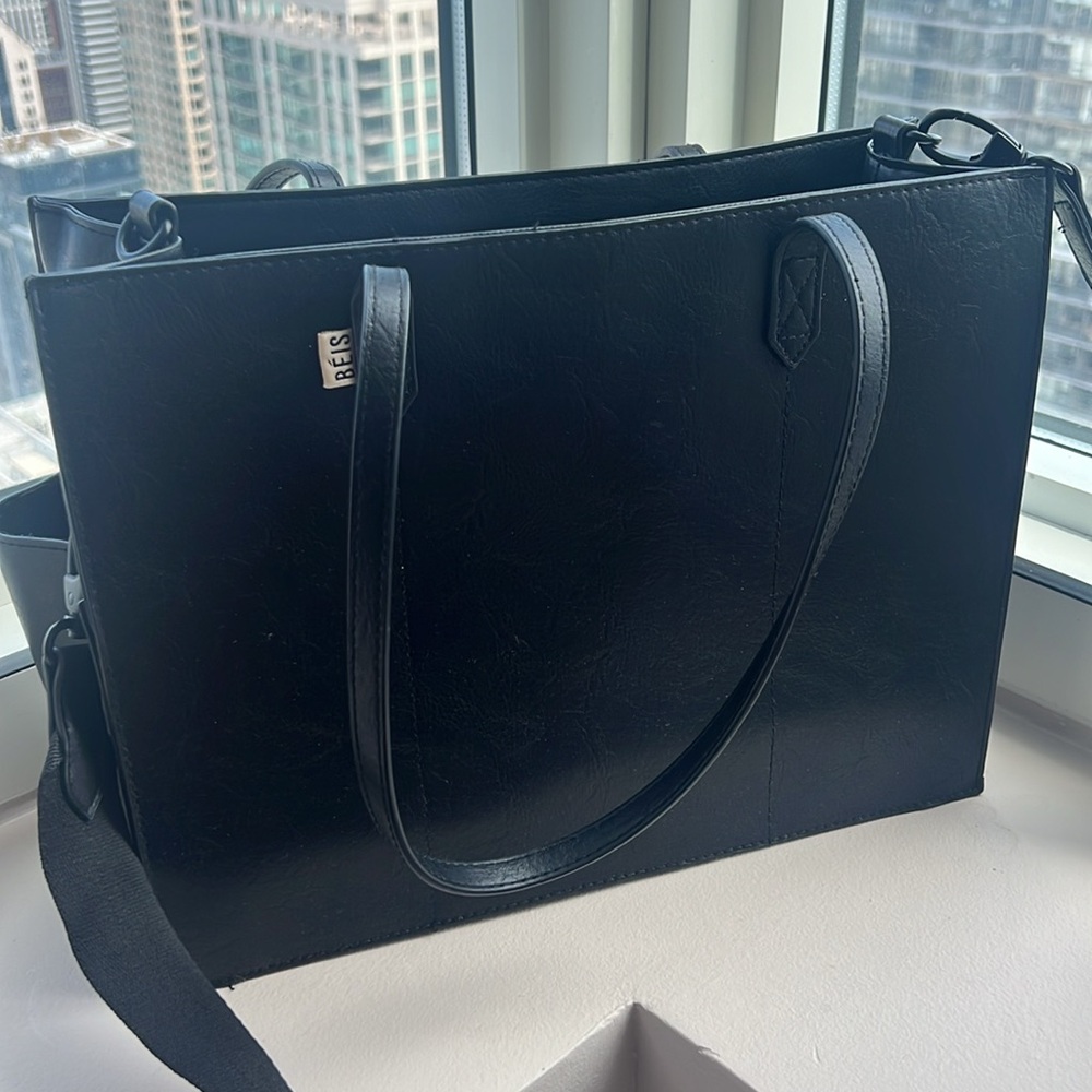 Beis The Work Tote with Shoulder strap